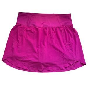 Athleta fuchsia pink athletic skirt activewear skort golf tennis Gorpcore